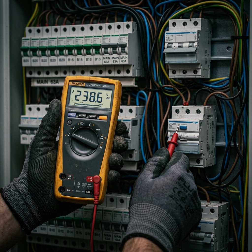 Doormeten elektrische installatie
